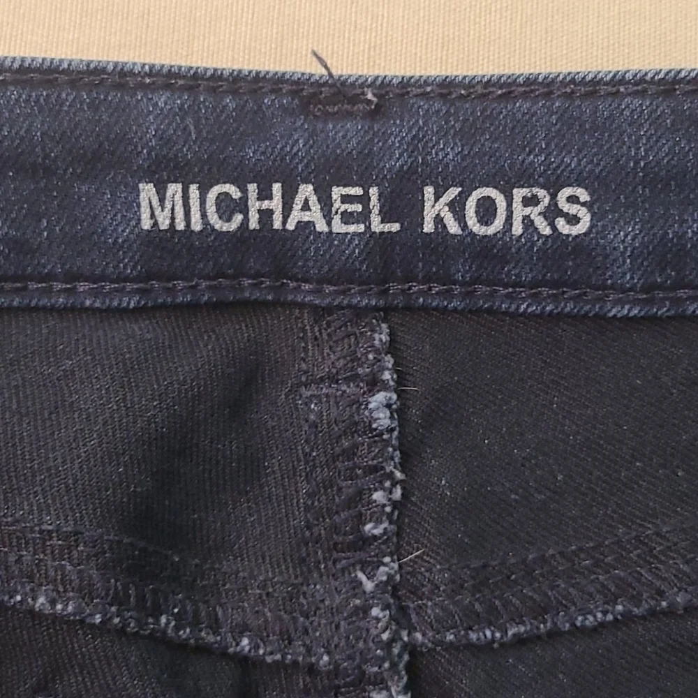 MICHAEL KORS  DARK SKINNY JEANS SZ 2 - Picture 6 of 9
